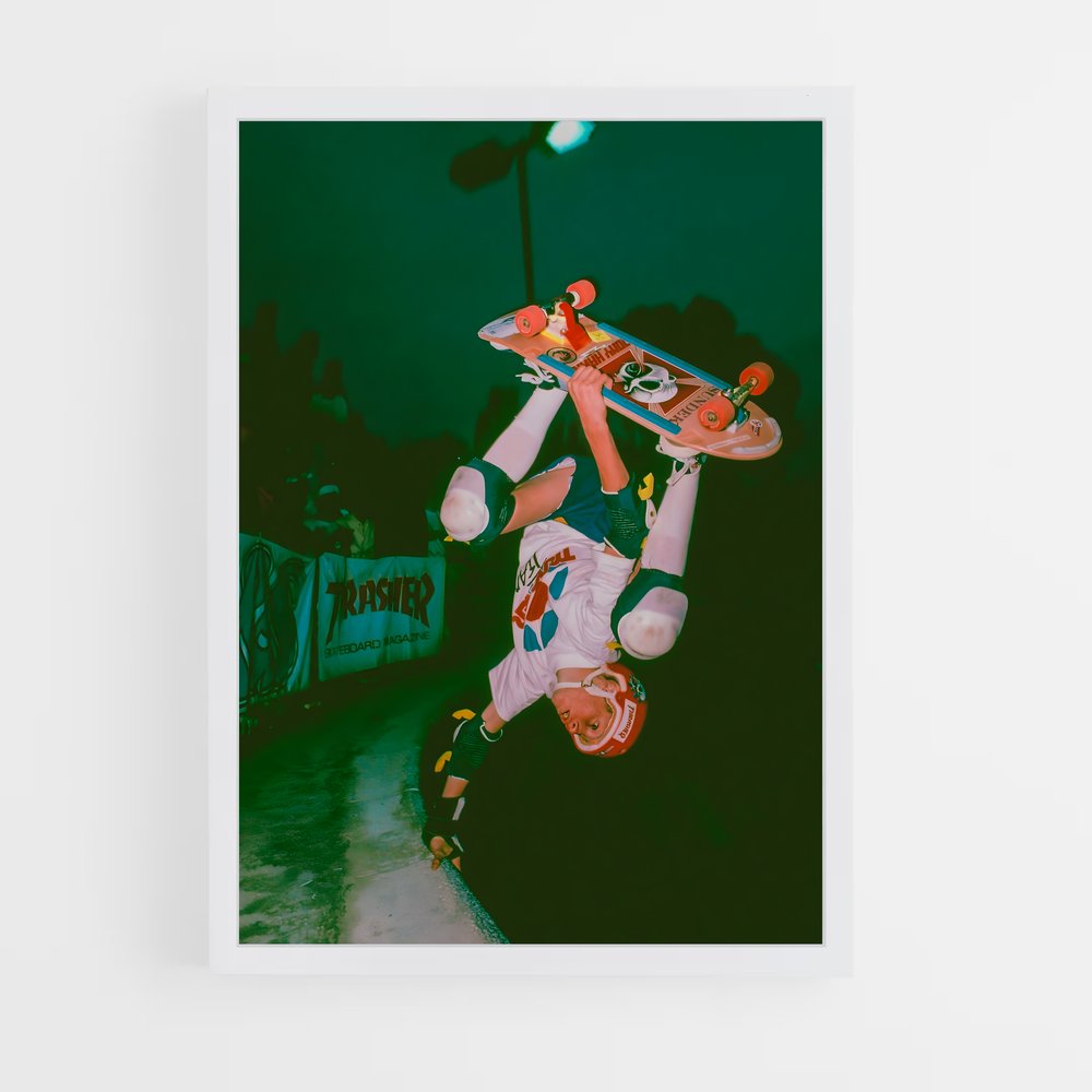 Poster Tony de hawk – affiche Skateboard (vue 3)